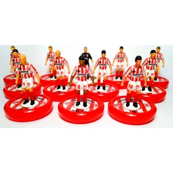 Subbuteo Andrew Table Soccer Olympiacos 2004-2005 on WSB Professional bases